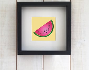 Watermelon INSTANT DOWNLOAD Image, Watermelon Art, Kitchen Fruit - DD022/Y