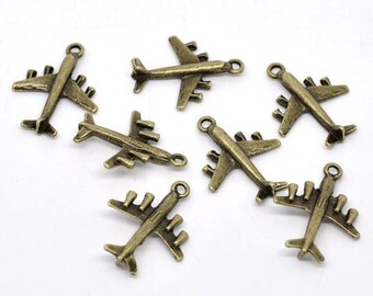 Large charms have 3D bronze metal (x 4)