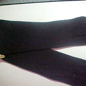 1950 vintage black long gloves, 12 3/4", Size 6 1/2, never worn.