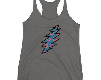 Women's Phish Tank, Phish Shirt, Grateful Dead Shirt, Fishman Donut, Steal Your Face, Lightning Bolt, Phish Art Fishman Donut Shirt, Festiva