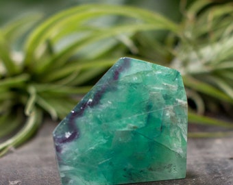 FLUORITE Free Form- Banded Fluorite with Rainbow, Blue Fluorite, Purple Fluorite, Green Fluorite