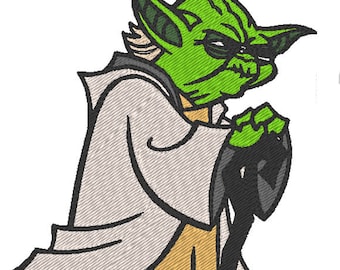 Yoda - Star Wars (embroidery design)