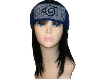 Crochet Pattern PDF Naruto Headband. (All Sizes Included: Newborn to Adult). Permission to sell finished items.