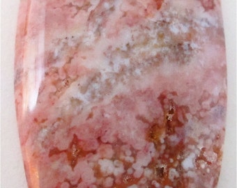 Red Ocean Wave Jasper Pendant Stone