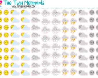 Weather Planner Stickers
