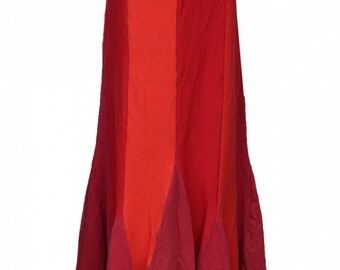 Fair Trade. Recycled cotton t-shirt skirt