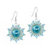 Earrings Kit Arabian Star with Swarovski® Crystals - Turquoise