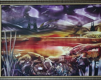 Original Encaustic Art Painting