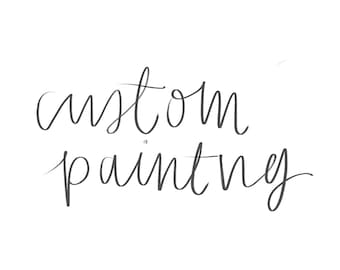 Custom Watercolor Painting