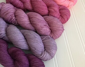 Pink Gradient Full Skein Set