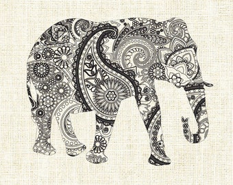 Mandala elephant svg, zentagle elephant svg, mandala elephant clipart, mandala elephant design, mandala style elephant, ethnic elephant svg