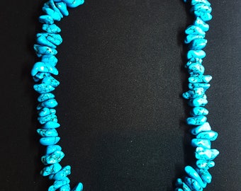 BLUE Turquoise Necklace