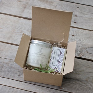 Relax and Restore Gift Set lavender soap detox bath salts spa gift for her bath and beauty gift idea Spa and Relaxation bar soap bridesmaids