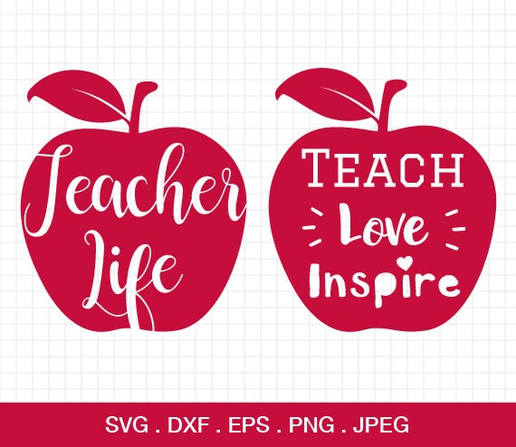 Free Free Teacher Life Apple Svg 852 SVG PNG EPS DXF File