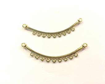 10 spacer connectors 57mm for jewelry designs