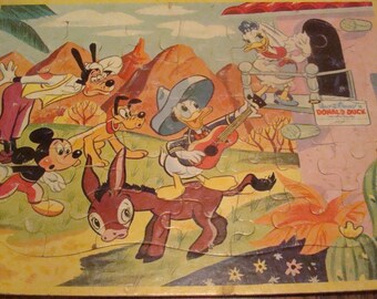 Vintage Disney Jigsaw Puzzle