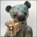 Reginald - 13in handmade OOAK cotton Artist Bear by Emma's Bears