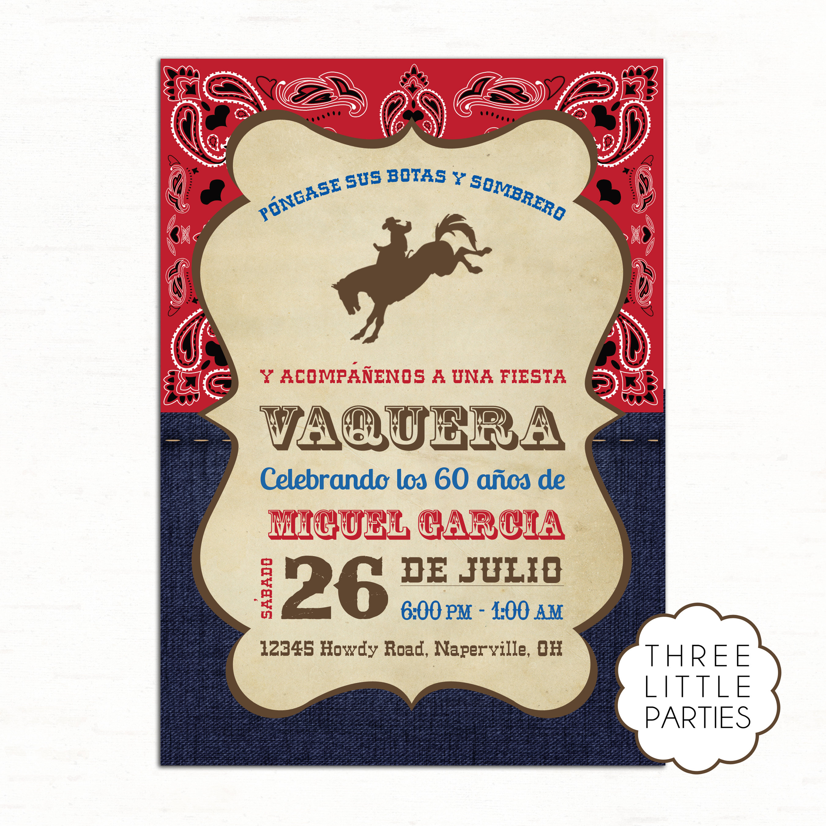 Vaquero Invitaciones Para Imprimir Gratis Ideas Y