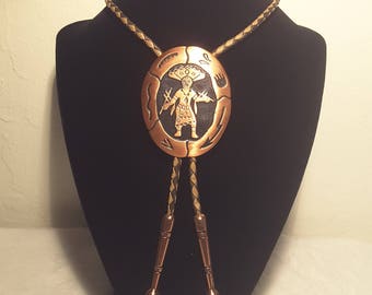 Bell Trading Co Kachina Bolo Tie