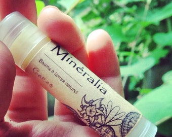 Natural cocoa butter lip balm