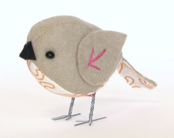 The Fat Sparrow PDF Pattern and Instructions --INSTANT DOWNLOAD--