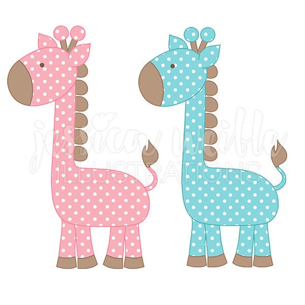 Polka Dot Giraffe Cute Digital Clipart Cute Giraffe Clip art Polka Dot Giraffe Cute Digital Clipart Cute Giraffe Clip art
