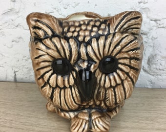Triple Owl Planter