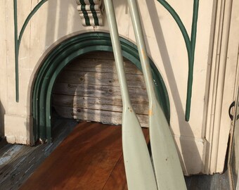 Vintage Wood Oars