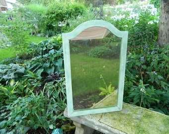 Vintage Hanging Framed Mirror
