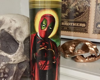 St Deadpool Prayer Candle