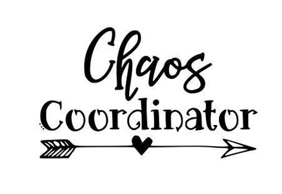 Chaos Coordinator SVG PNG DXF