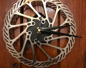 Clock from Recycled Bike Parts