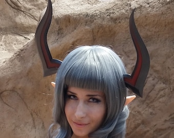 3D Printed Tera Castanic Cosplay Horns (Pair)