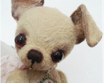 PDF Instant Download Pattern / E-Book Chihuahua LARA :) - 10 Inch - by Eileen Seifert - Teddy-Manufaktur.de