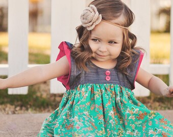 Spring Girls Dress | Ruffle Dress | Easter Dress | Toddler Dress | Toddler Spring | Baby Easter Dress | Baby Ruffle Dress | Girls Dress
