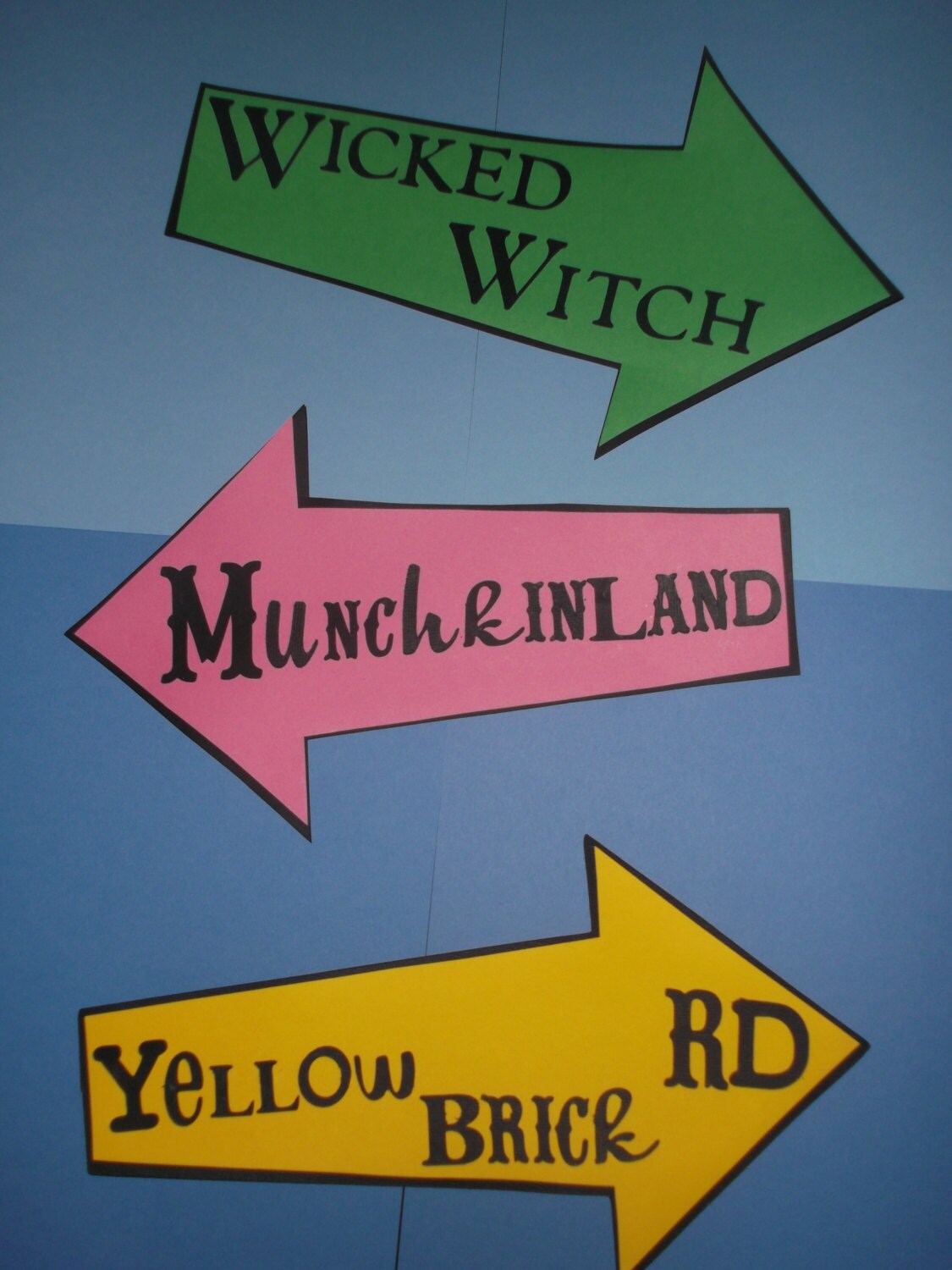 Wizard Of Oz Printable Signs