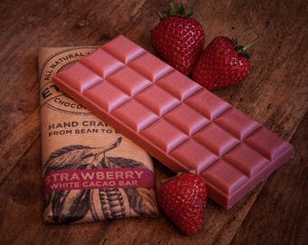 Strawberry White Chocolate Dairy Free Vegan Alternative