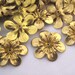 10pcs Begonia Flower 22mm Filigree Flower Wholesale Supplies f109