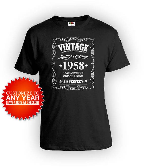 60th Birthday Gift Ideas For Him 60th Birthday T Shirt Custom
