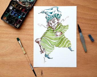 Illustration original-invisible handyman