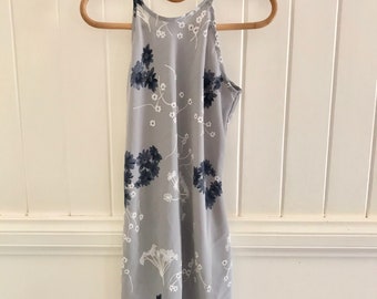 90's floral shift dress size small