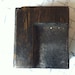 Vintage Hebrew Wooden Printing Press Letter - Resh