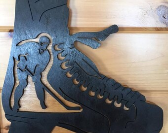 Scroll Saw Hockey Skate