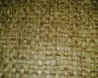 Tan woven wool fabric