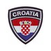 Croatia Crest Flag Embroidered Sew on Patch