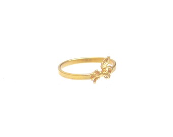 Pegasus Ring - Greek Mythology Ring - Winged Horse Ring - Horse Midi Ring - Midi Ring - Horse Ring - Thin Ring - Brass Ring