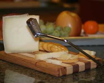 Cheese board and slicer
