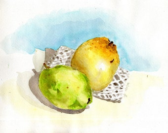 Watercolor paintings