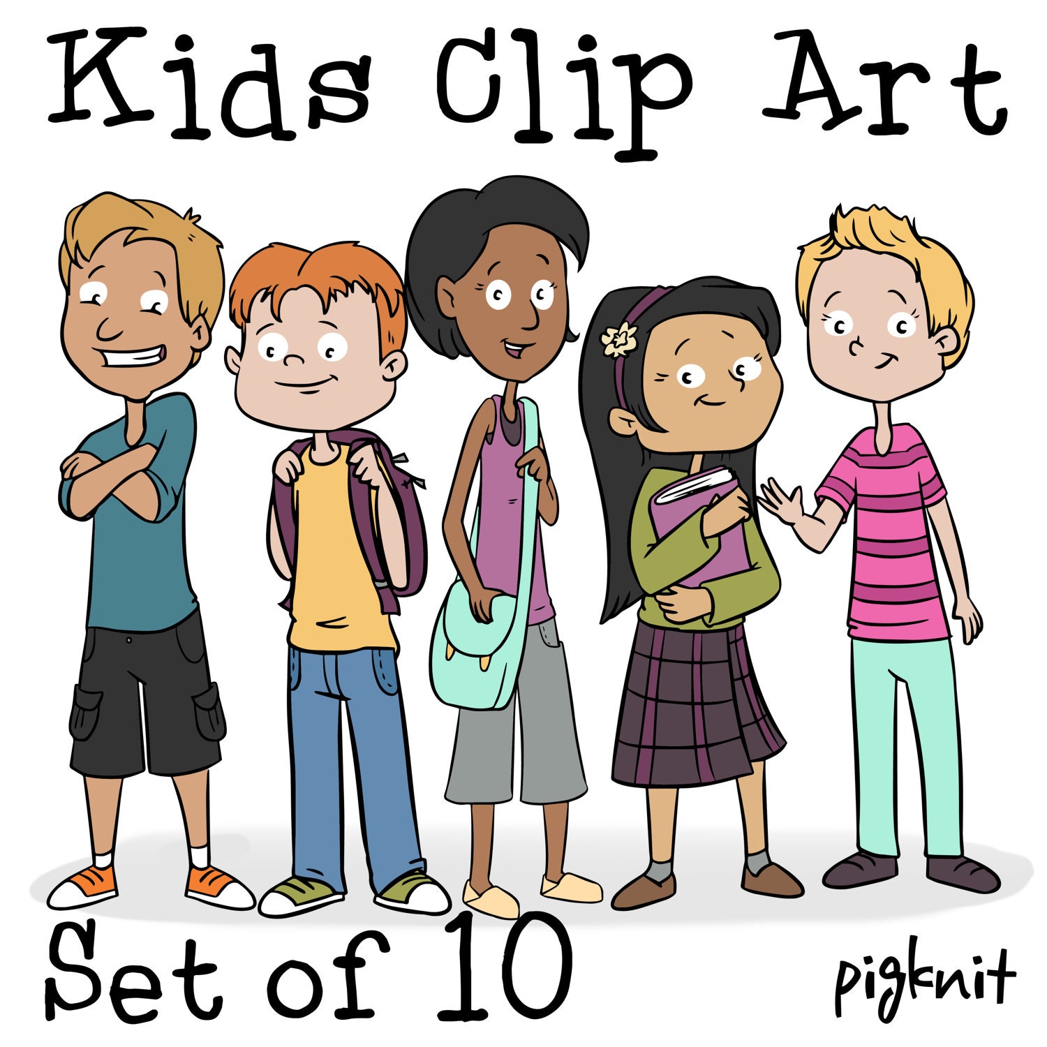 Kids Clip Art png Cartoon Kid Download Middle School Clip