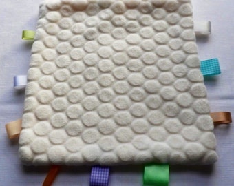 Baby Taggy blanket/Comforter/Pacifier/Baby Boy/Baby Girl